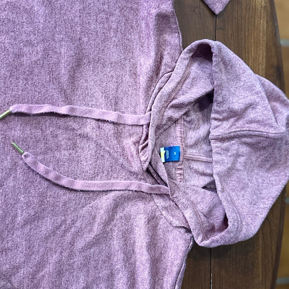 Purple Hooded Sweatshirt